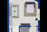 Moderne 1-Zimmer-Wohnung in 1030 Wien / sanierter Altbau