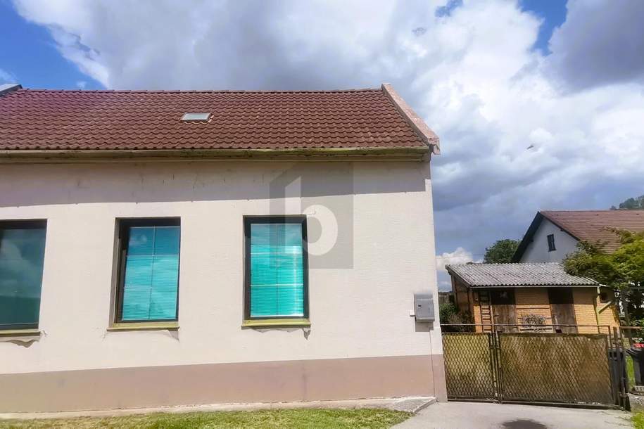 ZUM WACHKÜSSEN - KOMPAKTES HAUS MIT GARTEN UND SCHUPPEN, Haus-kauf, 223.000,€, 2492 Wiener Neustadt(Land)