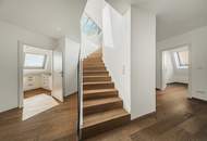 PANORAMA-Ebene über der Stadt! Dachgeschoß-Maisonette mit privater Außenfläche