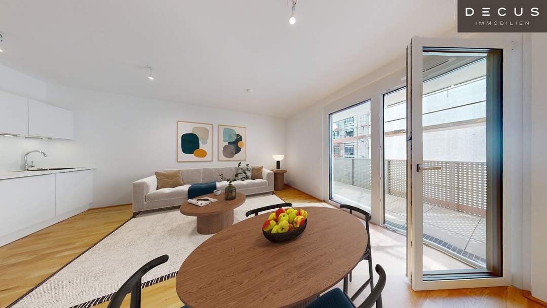 WOHNEN IM GRÜNEN IN BEGEHRTER LAGE | HELLE 2-ZIMMER-WOHNUNG MIT MORGENSONNE | AB 01.02.2026 VERFÜGBAR