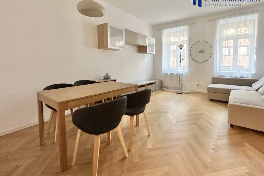 Vollsanierte 2-Zimmer-Wohnung + Nebengebäude im Innenhof – Wien, Wohnung-kauf, 229.000,€, 1150 Wien 15., Rudolfsheim-Fünfhaus