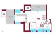 ERSTBEZUG MIT BADESTEG AM WASSER: Ruhelage mit Fernblick über die Donau I großzügige Terrassen & geräumige Wohnküche
