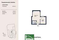 Charmante 2.Zimmer-Wohnung in absoluter Hofruhelage im Neubau aus 2022 - bis 2030 befristet vermietet (ca. 3,37% Rendite)