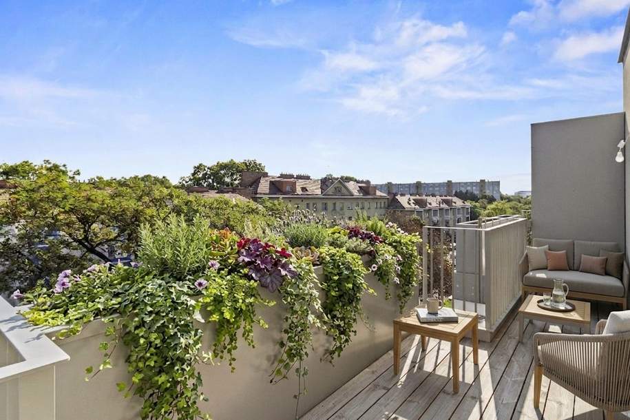 DESIGN-WOHNEN im DACHGESCHOSS ++ Projekt KARL74, Wohnung-kauf, 307.000,€, 1220 Wien 22., Donaustadt