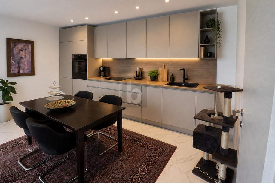 EXKLUSIVES WOHNEN MIT GARTEN & GOLFPLATZBLICK IN HART BEI GRAZ, Wohnung-miete, 1.800,00,€, 8075 Graz-Umgebung