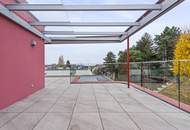 Exklusive Penthouse-Wohnung nahe Gersthof, mit Fernblick und zwei Terrassen