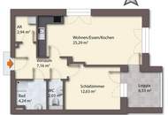 Moderne Eigentumswohnung mit Loggia &amp; Tiefgarage in Villach