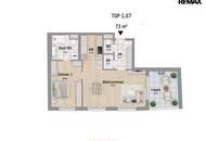 Hochwertiges Neubauprojekt in ruhiger Lage | Geräumige 2-Zimmer-Wohnung