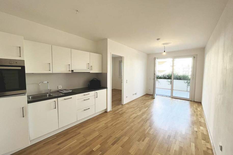 Wohnen im Zentrum von St. Pölten - Neubauwohnung mit 2 Zimmern und Freifläche!, Wohnung-miete, 832,77,€, 3100 Sankt Pölten(Stadt)