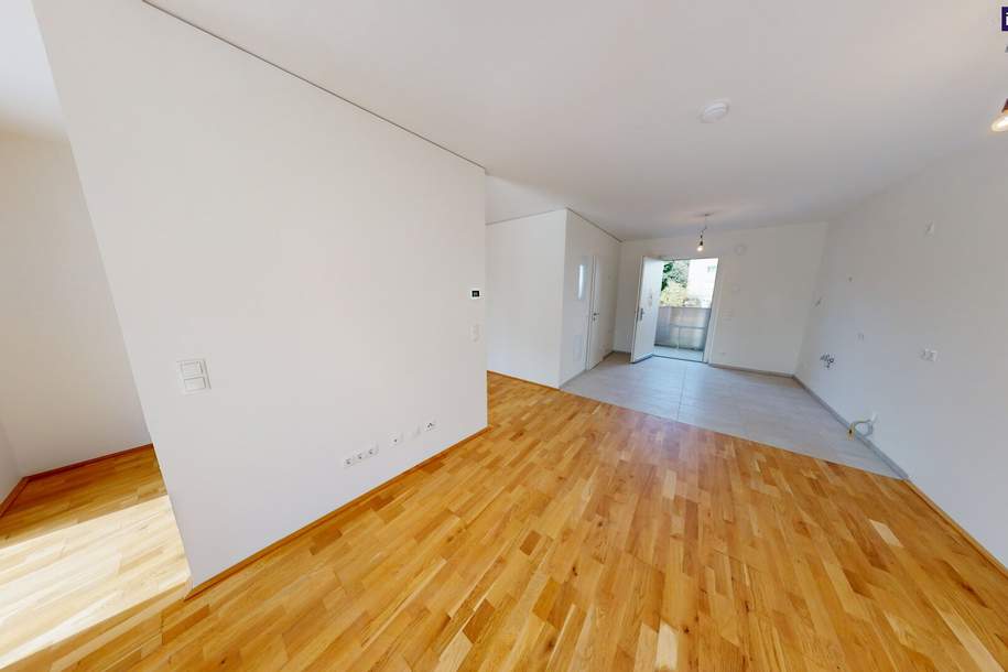 Erstbezug in Graz/Reininghausstraße: Ihr neues Zuhause! Modernes Wohnen mit 38,22 m², 2 Zimmern im Erdgeschoss, Balkon, Eigengarten und Kellerabteil! Jetzt anfragen und den ersten Schritt ins neue Leben wagen!, Wohnung-kauf, 280.000,€, 8020 Graz(Stadt)