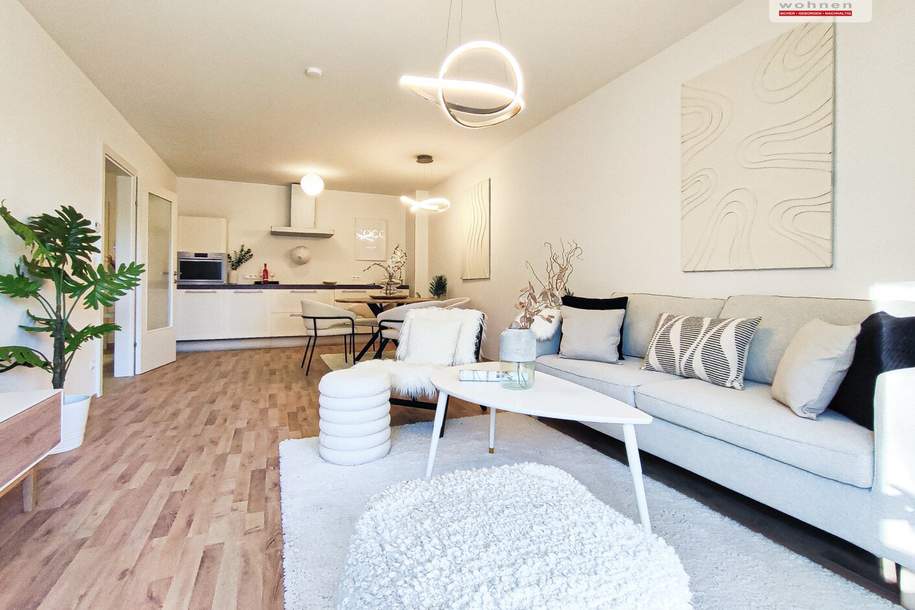 LETZTE 2-Zimmer-Garten-Wohnung mit Wohlfühlcharakter, Wohnung-miete, 761,08,€, 7000 Eisenstadt(Stadt)