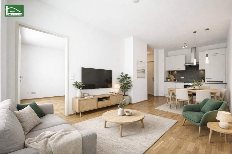 Urban Living mit Lifestyle-Faktor - Wohnen im Brauquartier!, Wohnung-miete, 529,90,€, 8055 Graz(Stadt)