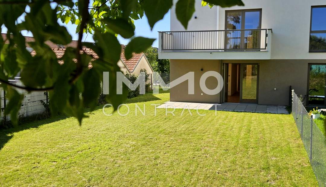 Gartenparadies &amp; Familientraum: 4-Zimmer-Wohnung im Erstbezug in exklusiver Anlage - provisionsfrei!