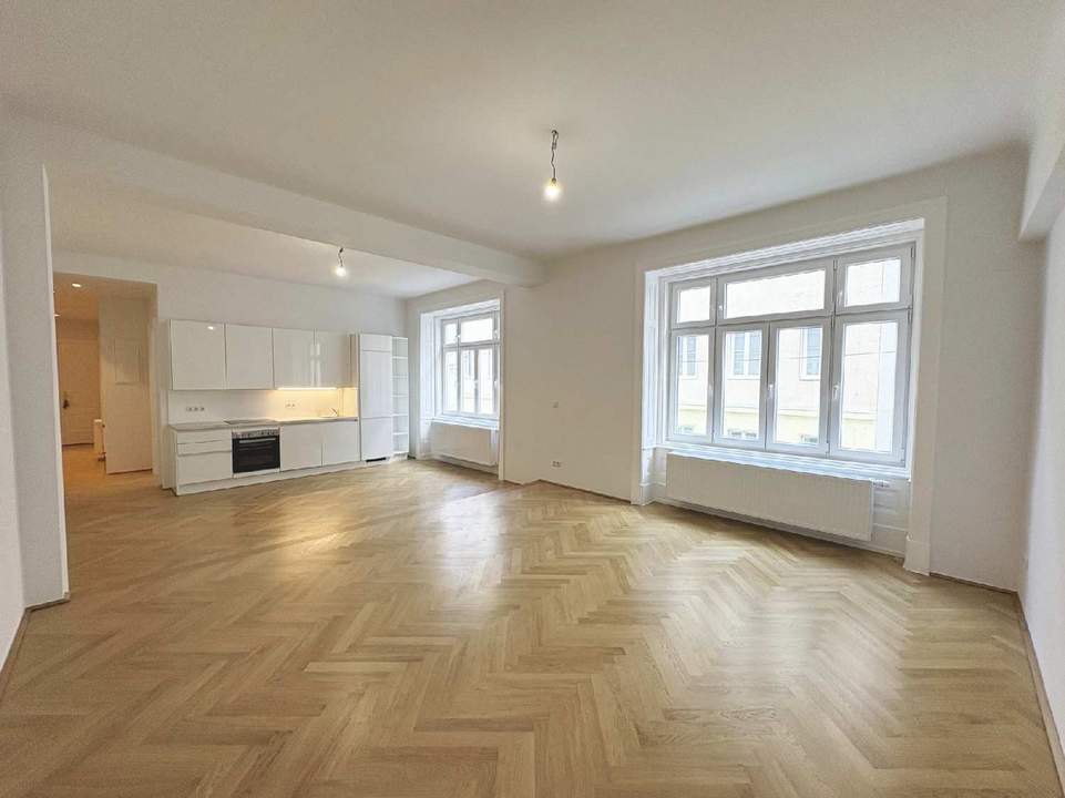 ERSTBEZUG nach Sanierung - Stilvolle 3-Zimmer-Wohnung nahe dem Alten AKH!