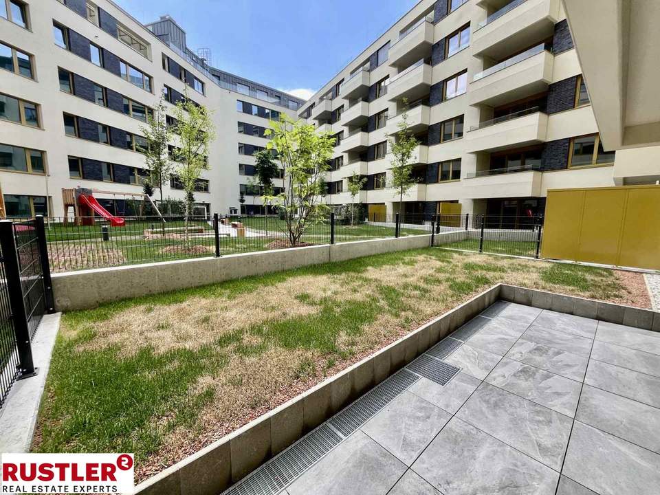 Erstbezug! Hofseitige 3-Zimmer Gartenwohnung nähe Hauptbahnhof
