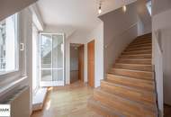 ** Top gepflegte 4 Zimmer Dachgeschoss Wohnung mit Alleinutzung 3er hofseitigen Terrassen - Maisonette Wohnung - Nähe Bahnhof Gersthof ** ab sofort **