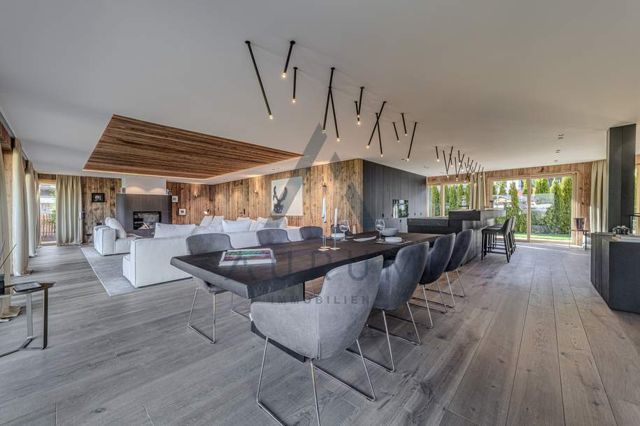 Luxuswohneinheit in exklusivem Zweifamilienwohnhaus in bester Wohngegend, Wohnung-kauf, 6.950.000,€, 6370 Kitzbühel