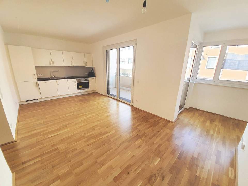 Wohnen im Zentrum von St. Pölten - Neubauwohnung mit 2 Zimmern und Freifläche!