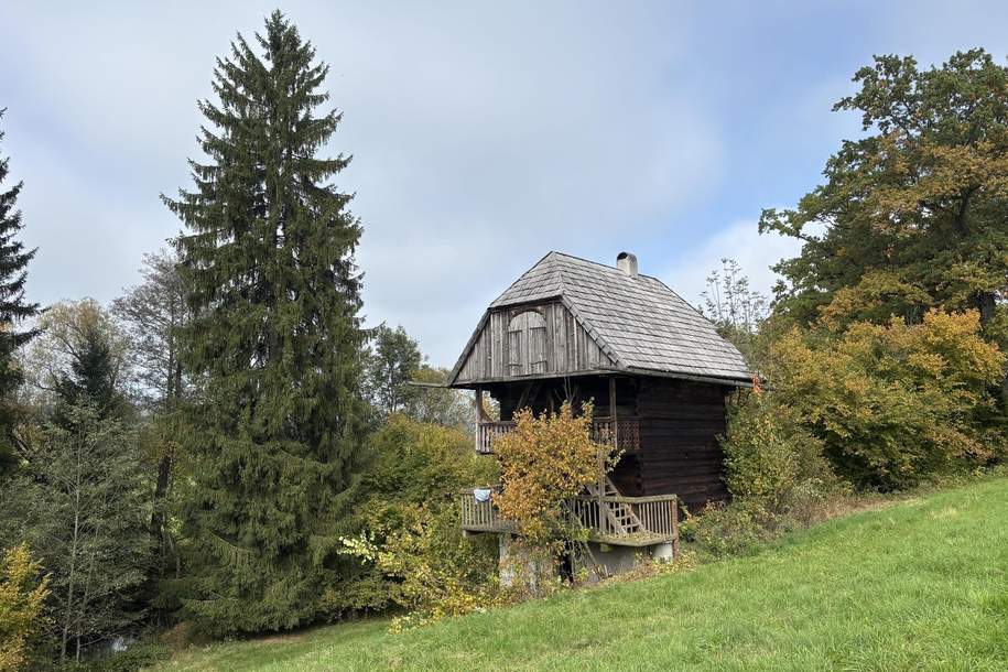 Troadkasten von 1766 sucht neue Liebhaber - Off-Grid-Idyll nahe Attersee, Haus-kauf, 59.900,€, 4841 Vöcklabruck