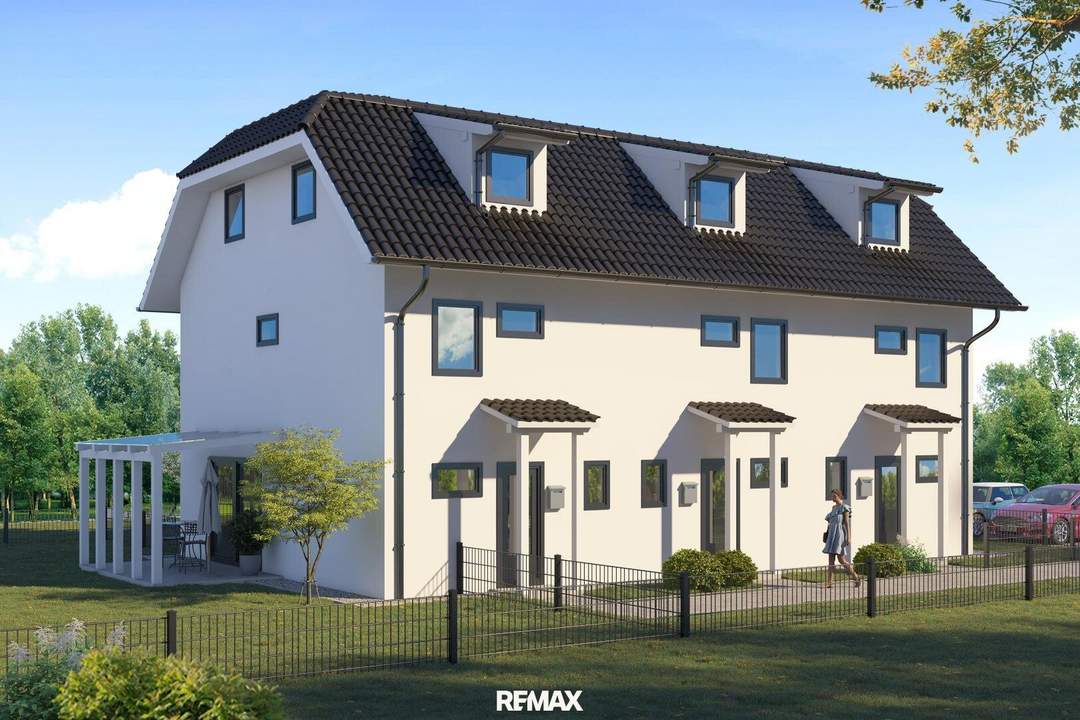 Modernes Reihenhaus mit hochwertiger Ausstattung in ruhiger Siedlung