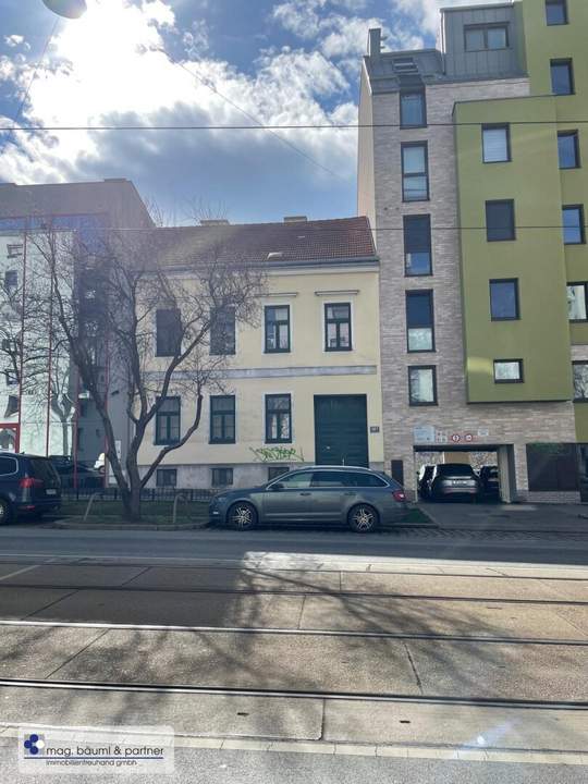 Abbruch/Neubau oder Ausbau, kleines Bestandsgebäude in guter Mietlage