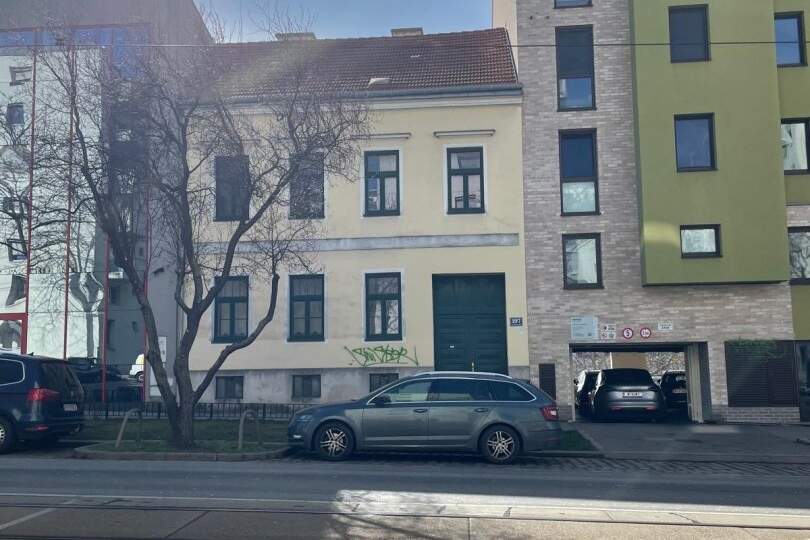 Abbruch/Neubau oder Ausbau, kleines Bestandsgebäude in guter Mietlage, Gewerbeobjekt-kauf, 980.000,€, 1140 Wien 14., Penzing