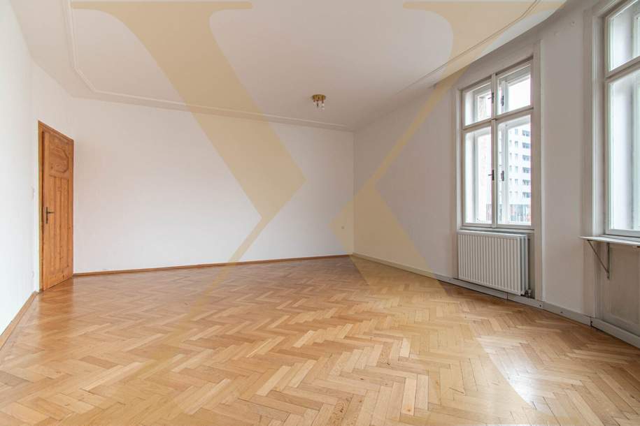 Altbaujuwel in Zentrumslage! Großzügige 5,5-Zimmer-Wohnung mit hofseitiger Loggia in Linz zu verkaufen!, Wohnung-kauf, 379.000,€, 4020 Linz(Stadt)