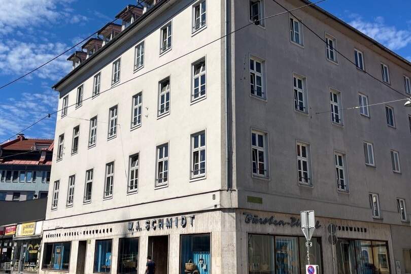 Graz-Zentrum: Wertbeständige Zukunftsvorsorge !! Schön geschnittene 2-Zimmer-Wohnung! 3.OG, Top 15 mit 61,70m², Wohnung-kauf, 130.000,€, 8020 Graz(Stadt)