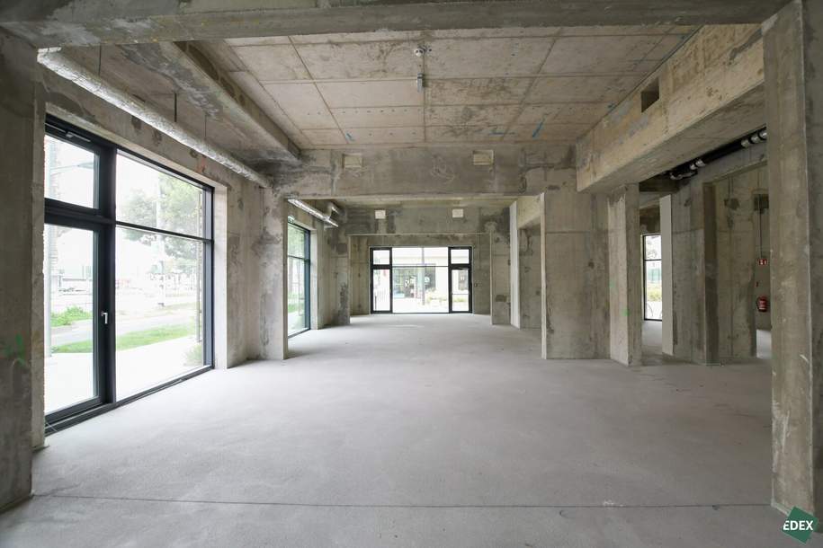 Erstbezug | Moderne Gewerbefläche mit hoher Sichtbarkeit und flexibler Nutzung, Gewerbeobjekt-miete, 4.997,67,€, 1020 Wien 2., Leopoldstadt