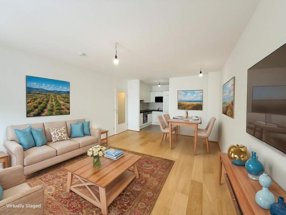 1160! Schöne 2-Zimmer Wohnung mit Balkon nähe Stadthalle!