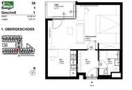 LEO 131 - Moderne 1-Zimmer Wohnung im Niedrigenergiehaus! Nahe S-Bahn und mit Anbindung nach Floridsdorf!