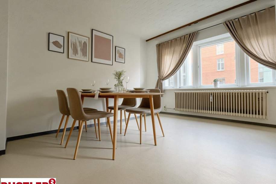 Inklusive Heizkosten I Schöne 2-Zimmer-Wohnung mit Badewanne, Wohnung-miete, 660,32,€, 8010 Graz(Stadt)