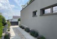 Modernes Architektenhaus mit Fernblick bis zum Neusiedlersee