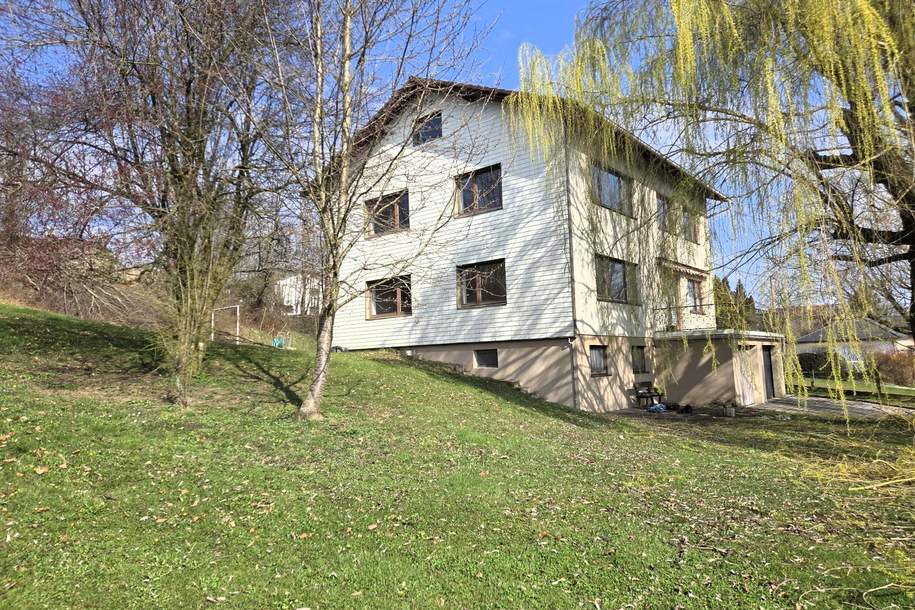 Imposantes Wohndomizil in renommierter Lage mit insgesamt 1.927 m² Grund/zweite Bauparzelle!, Haus-kauf, 635.000,€, 4522 Steyr-Land