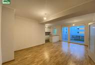 Wohnen im Mautner-Markhof in Gehweite der S-Bahn S7 Kaiserebersdorf - Innenhofausrichtung mit großer Loggia, Einbauküche und luxuriösem Bad! GEMEINSCHAFTLICHE DACHTERRASSE!