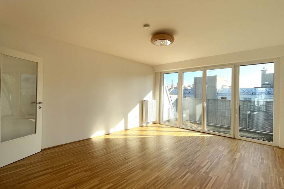4-Zimmer-Neubauwohnung im 2. Dachgeschoß! 21,32m² Terrassenfläche mit Abendsonne!!, Wohnung-miete, 1.591,79,€, 1210 Wien 21., Floridsdorf