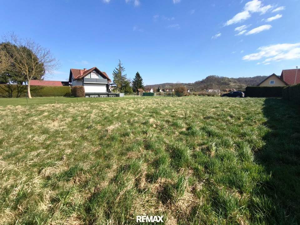 Leistbares Baugrundstück mit Sonne und gut 1.000 m² in Misselsdorf bei Mureck