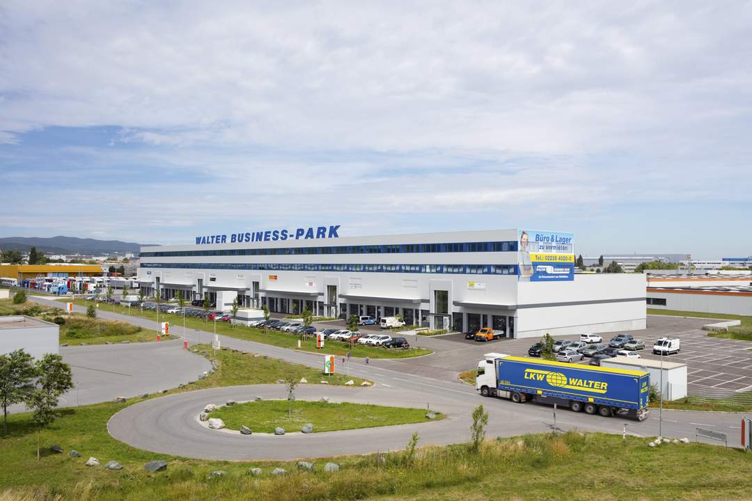 Perfekt ausgestattetes Büro (171 m²) mit Loggia im Süden Wiens, provisionsfrei - WALTER BUSINESS-PARK