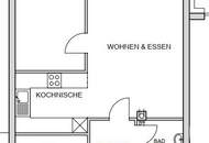 Zentrale 2-Zimmer-Wohnung mit Balkon in Tulln