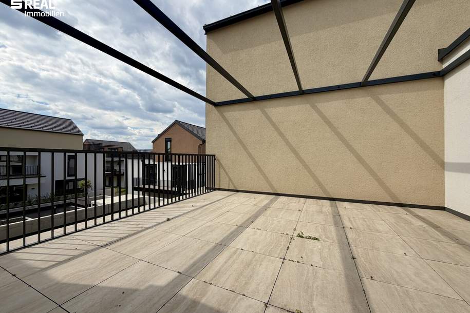 moderner Erstbezug mit großzügiger Südterrasse – ideal für Singles, Wohnung-miete, 899,98,€, 2020 Hollabrunn