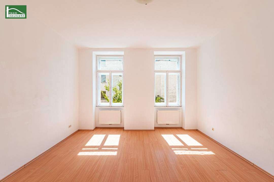 Stilvolle Altbauwohnungen in ruhiger Hoflage – nahe Bahnhof Meidling