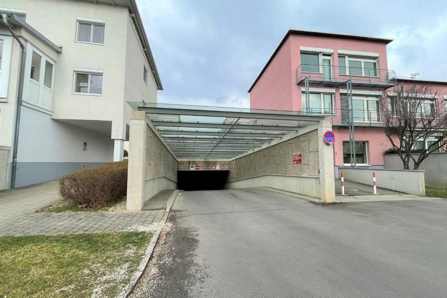 Tiefgaragenplätze in sicherer Umgebung in der Tiefgarage Forellenweg - Suttnerstraße: Provisionsfrei!, Kleinobjekte-kauf, 16.000,€, 4020 Linz(Stadt)
