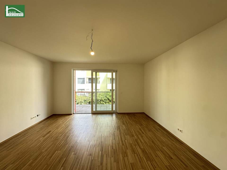 Ruhige Wohnung im Zentrum von Himberg mit großem Balkon und Einbauküche! Ab sofort verfügbar!