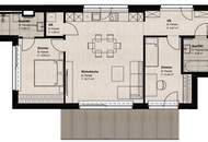++NEU++ Perfekt geschnittene 3-Zimmer NEUBAUwohnung mit großzügiger Freifläche!