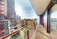 WOHNEN IM TRIIIPLE | 9.OG MIT PRATERBLICK | ROOFTOP-POOL