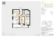 Verkaufsstart! gut geschnittene, südseitige 3 Zimmer Wohnung mit Loggia_Top 10_EDMUND