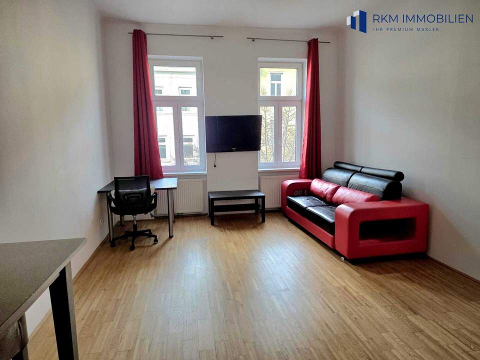 Helle 1-Zimmer-Wohnung 40m² in Ruhelage *Stuwerviertel*