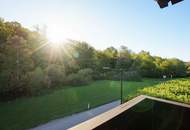 Reizende 3-Zimmer-Wohnung mit 2 Balkonen, gartenseitiger Veranda und Garagenplatz