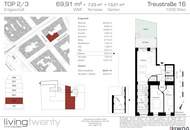 3-Zimmer Galerie-/Gartenwohnung mit hofseitigem Balkon nahe dem Augarten | U4 Friedensbrücke