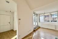 Charmante 2-Zimmer-Dachgeschosswohnung mit Süd-Terrasse und Kühlung nähe Arenbergpark